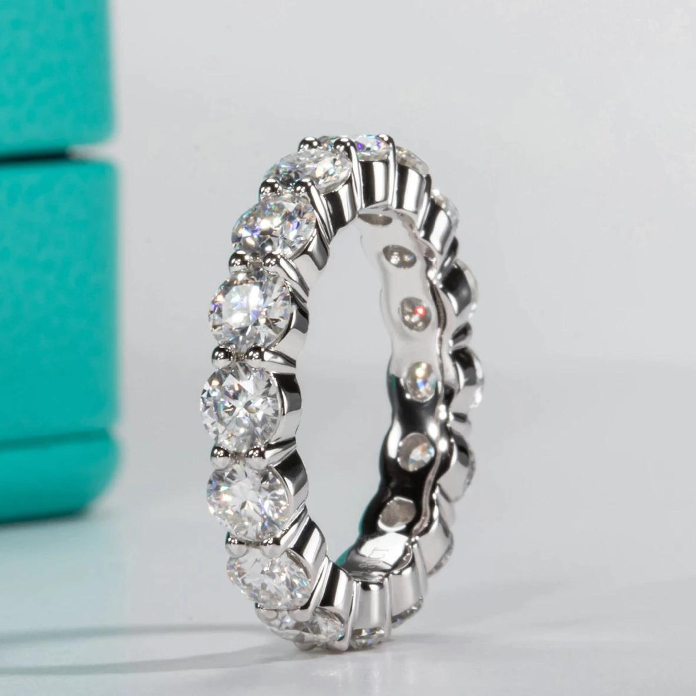 Zirconia ring i sølv