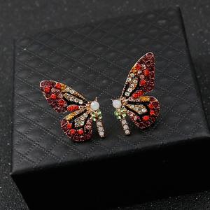 Butterfly øreringe Limited Edition med Zirconia Indlæg