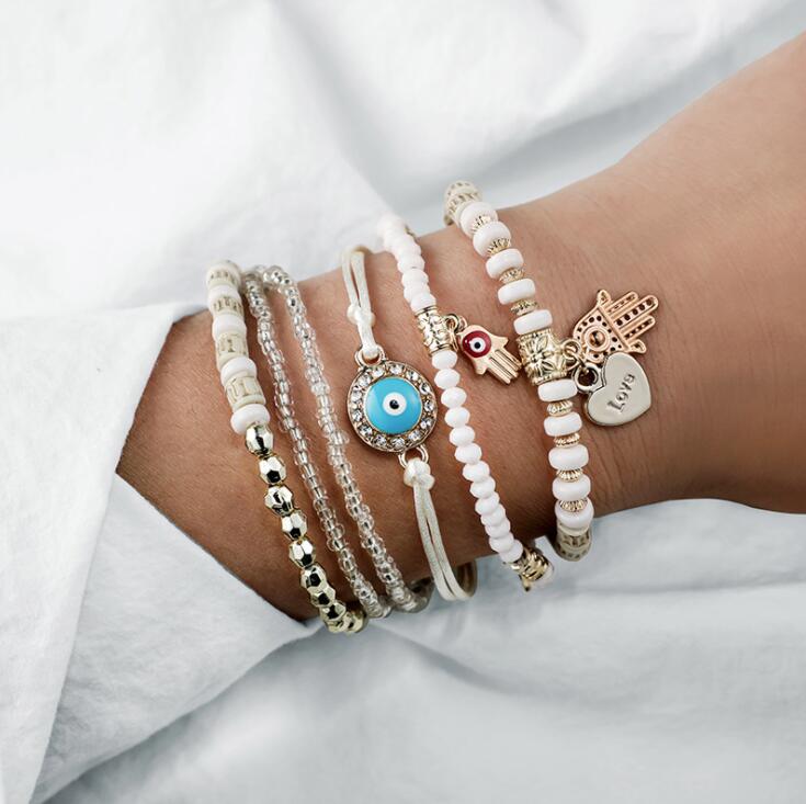 Hamsa Armbånd Pakke