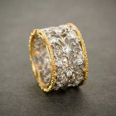 Vintage Zirkonia Ivy Ring